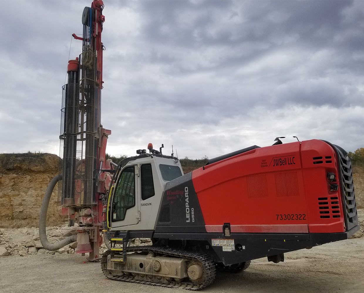Wendling Quarries - Contract drilling