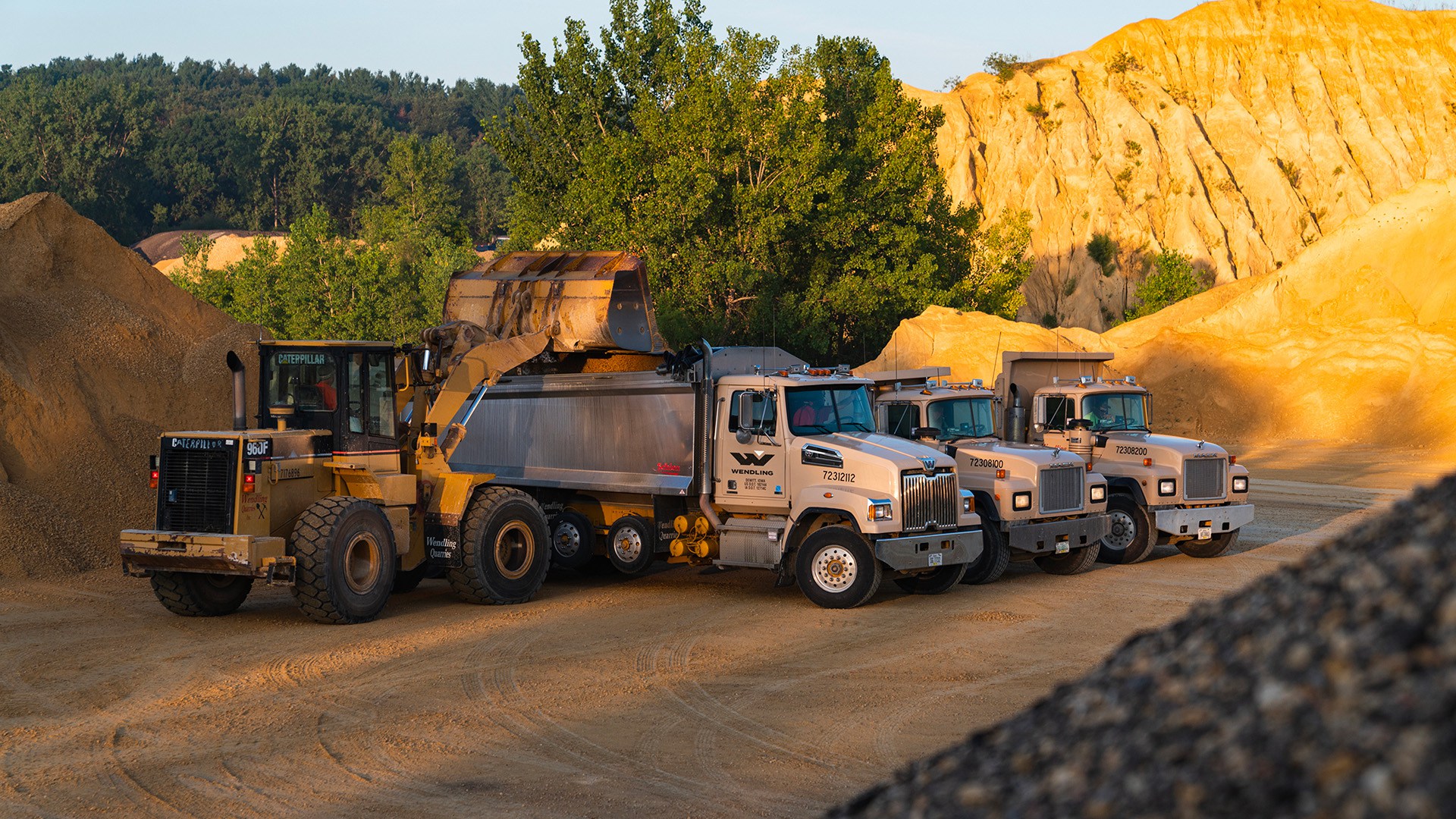 Material Delivery Wendling Quarries